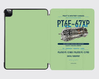 Thumbnail for PT6E-67XP design on light green ipad tablet case