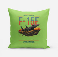 Thumbnail for F-15E Strike Eagle design on light green pillow