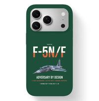 Thumbnail for F-5N F Adversary design on dark green magsafe iphone case, for iPhone 17 Pro