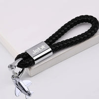 Thumbnail for Customisable Jetstar Airlines Design Leather Car Key Chain - view 4