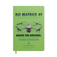 Thumbnail for DJI Matrice 4T design on light green notebook