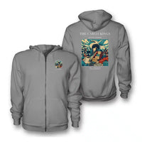 Thumbnail for VINTAGE G4085 - The Cargo Kings - Premium Zipped Hoodie design on gray