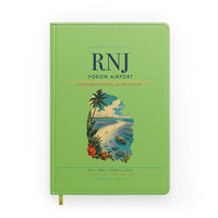 Thumbnail for Yoron Airport (RNJ) design on light green notebook