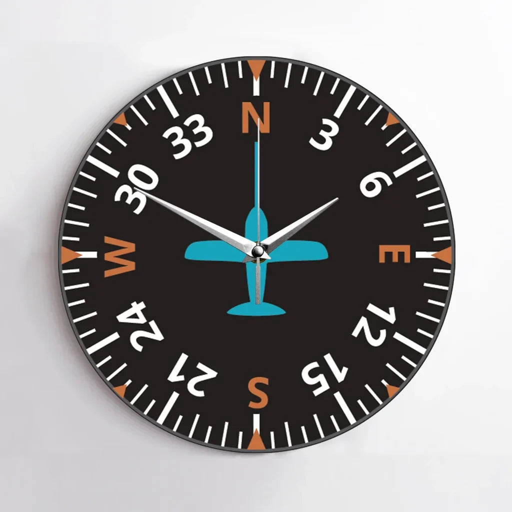 Airplane Instruments 2 Wall Clock - view 2