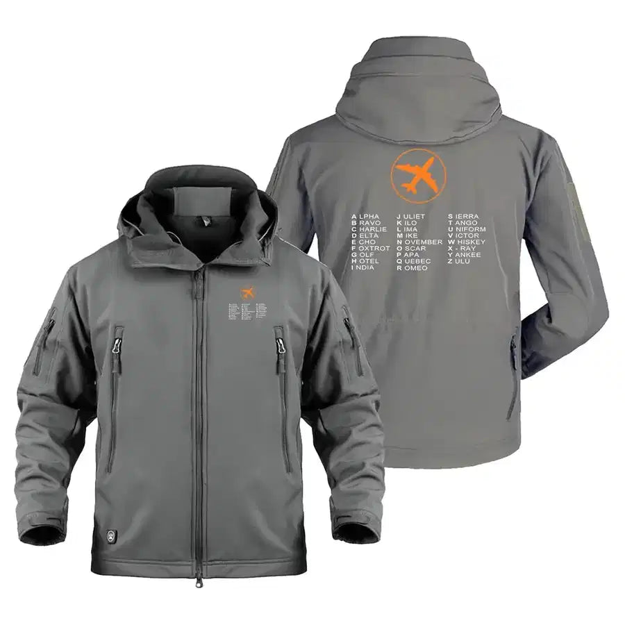 Customisable Aviation Alphabet Jacket - view 4
