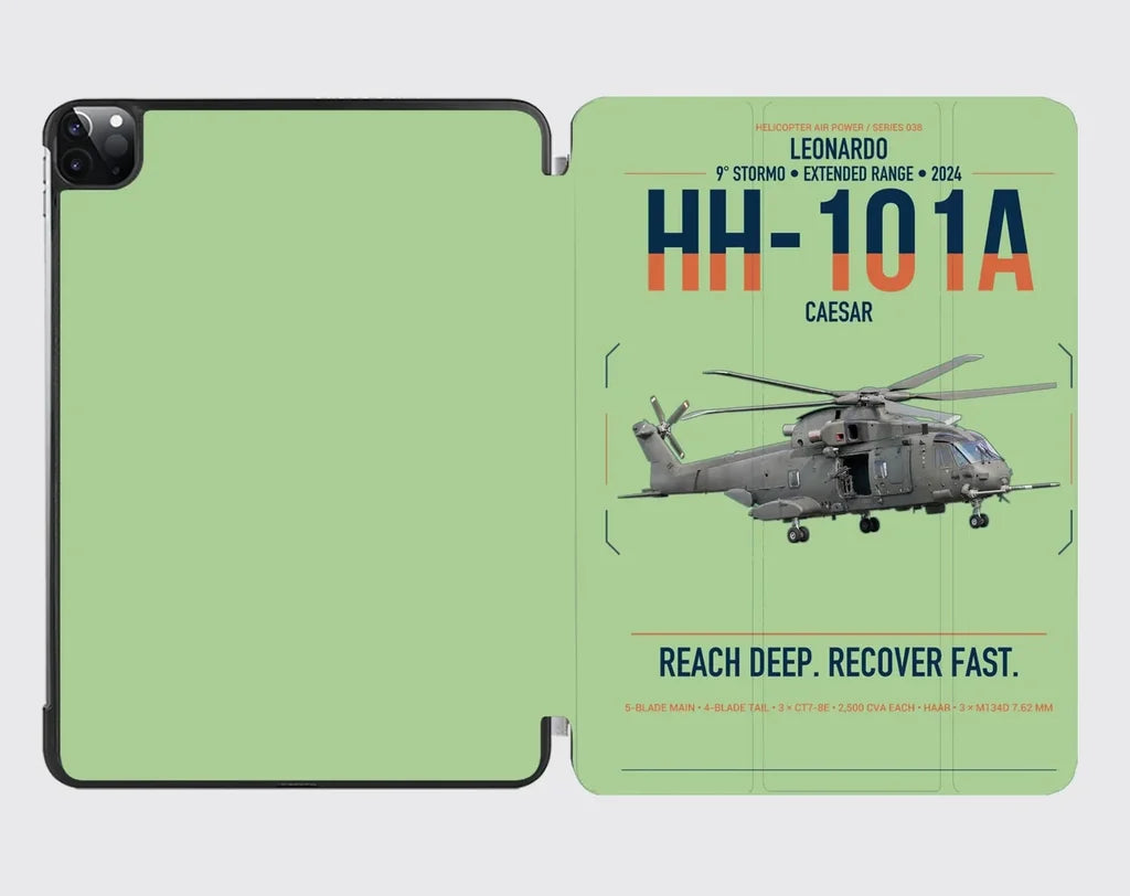 Leonardo HH-101A Caesar design on light green ipad tablet case
