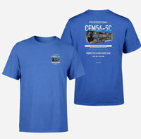 Thumbnail for CFM56-5C design on blue t shirt
