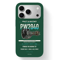 Thumbnail for PW2040 Case design on dark green iphone case