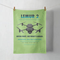Thumbnail for BRINC LEMUR 2 design on light green towel