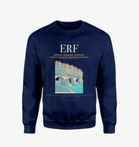 Thumbnail for Erfurt-Weimar Airport (ERF) design on navy blue sweatshirt