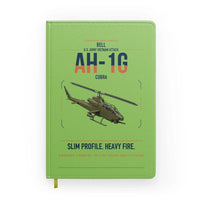 Thumbnail for Bell AH-1G Cobra design on light green notebook
