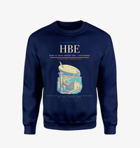 Thumbnail for Borg El Arab Airport (HBE) design on navy blue sweatshirt