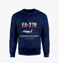 Thumbnail for EA-37B Compass Call design on navy blue sweatshirt