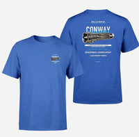 Thumbnail for CONWAY design on blue t shirt