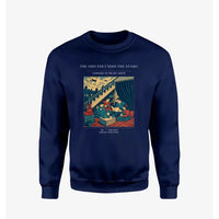 Thumbnail for VINTAGE G4533 - The Shelter Under The Stairs - Designed Sweatshirts design on navyblue