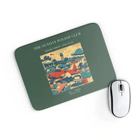 Thumbnail for VINTAGE G4436 - The Sunday Polish Club - Designed Mouse Pads design on darkgreen rectangle