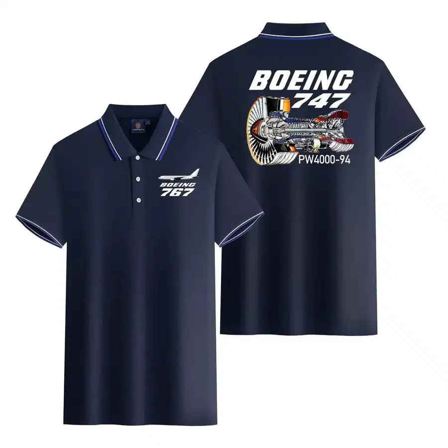 Boeing 767 Polo Shirt - view 4