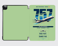Thumbnail for Boeing 757-200 design on light green ipad tablet case