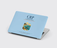 Thumbnail for Corpus Christi International Airport (CRP) design on light blue MacBook case