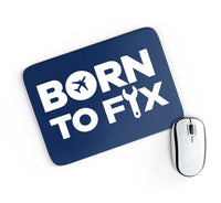 Thumbnail for Born To Fix Airplanes Mouse Pad - view 4
