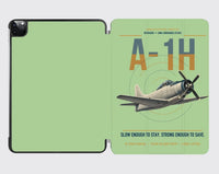 Thumbnail for A-1H Skyraider design on light green ipad tablet case
