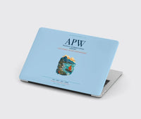 Thumbnail for Faleolo International Airport (APW) design on light blue MacBook case