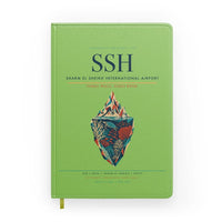 Thumbnail for Sharm El Sheikh International Airport (SSH) design on light green notebook