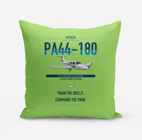 Thumbnail for Piper PA-44-180 Seminole design on light green pillow