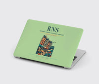 Thumbnail for Rennes–Saint-Jacques Airport (RNS) design on light green MacBook case