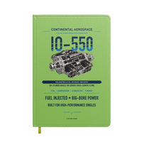 Thumbnail for IO-550 design on light green notebook