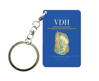 Thumbnail for Dong Hoi Airport (VDH) design on blue key chain