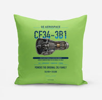 Thumbnail for CF34-3B1 design on light green pillow