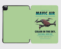 Thumbnail for DJI Mavic Air design on light green ipad tablet case