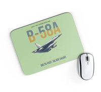 Thumbnail for B-58A Hustler design on light green rectangle mouse pad