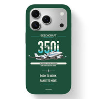 Thumbnail for King Air 350i Case design on dark green iphone case