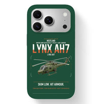 Thumbnail for Westland Lynx AH7 design on dark green magsafe iphone case, for iPhone 17 Pro