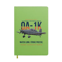 Thumbnail for OA-1K Skyraider II Armed Overwatch design on light green notebook