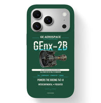 Thumbnail for GEnx-2B Case design on dark green iphone case