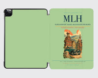 Thumbnail for EuroAirport Basel-Mulhouse-Freiburg (MLH) design on light green ipad tablet case