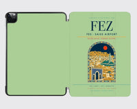 Thumbnail for Fes (FEZ) design on light green ipad tablet case