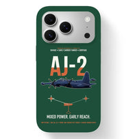 Thumbnail for AJ-2 Savage Tanker design on dark green magsafe iphone case, for iPhone 17 Pro