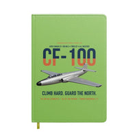 Thumbnail for Avro Canada CF-100 Mk5 Canuck Northern All Weather Interceptor design on light green notebook