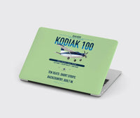 Thumbnail for Daher Kodiak 100 Series III design on light green MacBook case