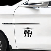Thumbnail for Boeing 717 Car Sticker - view 4