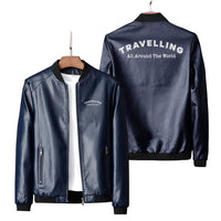 Thumbnail for Travelling All Around The World Leather Jacket - view 4