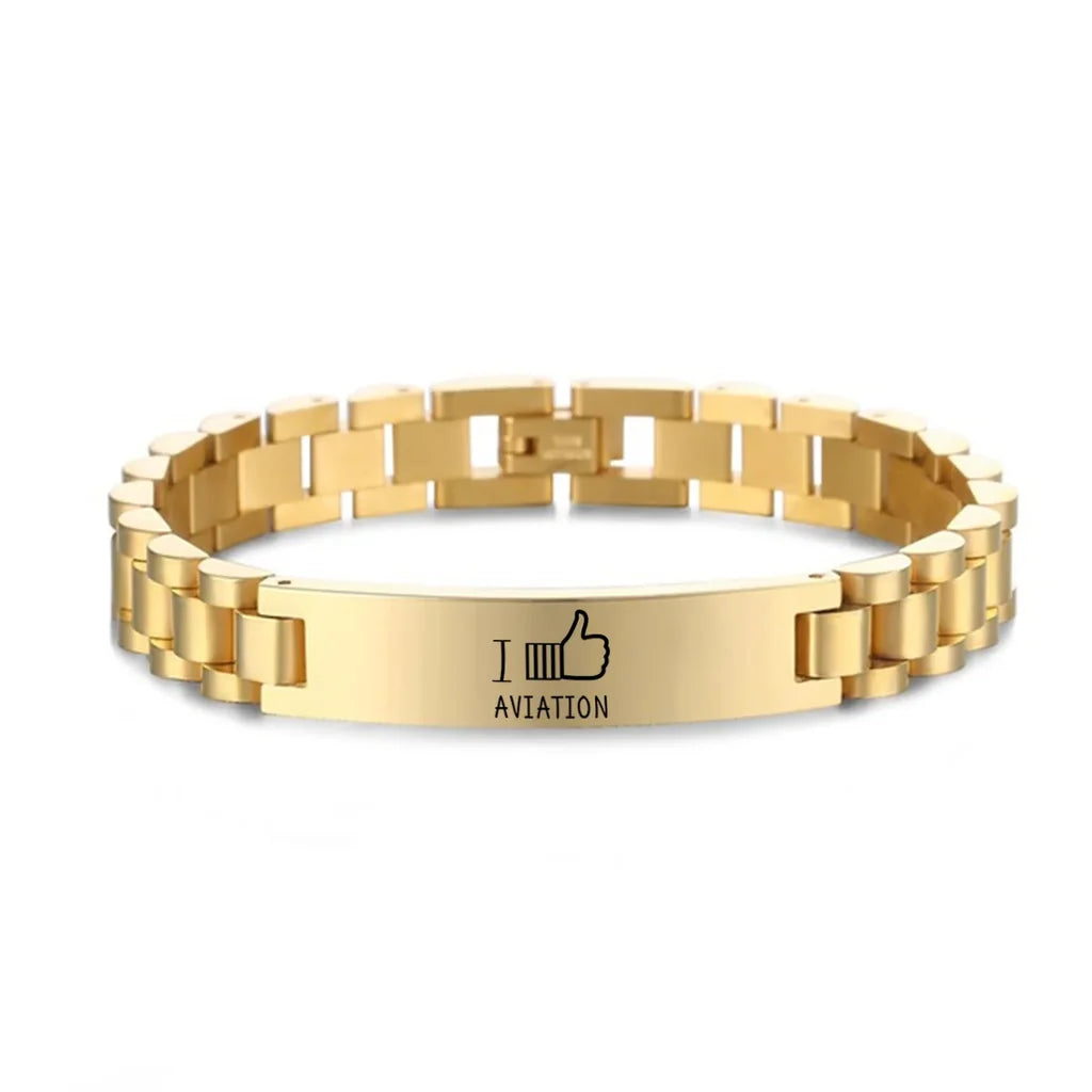I Like Aviation Bracelet - view 4
