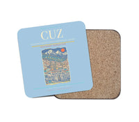 Thumbnail for Alejandro Velasco Astete International Airport CUZ Coaster 1-Piece - Light Blue