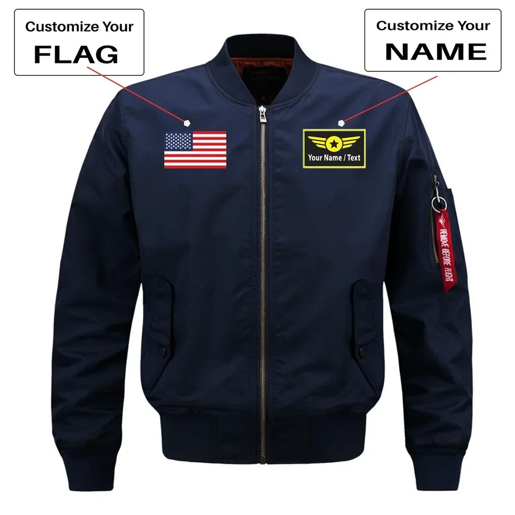 Customisable Flag & Name Jacket - view 4