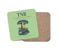 Thumbnail for Ivato International Airport (TNR) design on light green 1 piece coaster