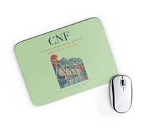 Thumbnail for Tancredo Neves International Airport (CNF) design on light green rectangle mouse pad